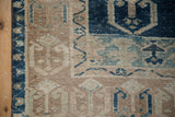4.5x7 Vintage Distressed Oushak Rug