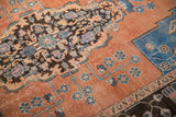 4.5x8 Vintage Distressed Oushak Rug