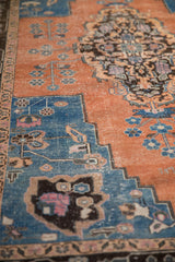 4.5x8 Vintage Distressed Oushak Rug