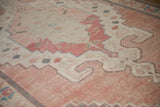 4.5x9.5 Vintage Distressed Oushak Rug Runner
