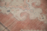 4.5x9.5 Vintage Distressed Oushak Rug Runner