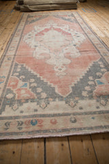 4.5x9.5 Vintage Distressed Oushak Rug Runner