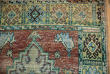 Vintage Distressed Anatolian Rug Runner / ONH item 13262