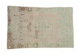 Vintage Distressed Oushak Rug / ONH item 13264