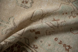 Vintage Distressed Oushak Rug / ONH item 13264