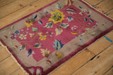 Vintage Art Deco Rug Mat / ONH item 13271