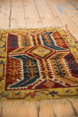 Antique Anatolian Rug Mat / ONH item 13281