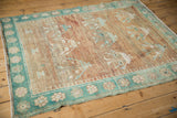 Vintage Distressed Oushak Square Rug / ONH item 13305