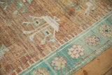 Vintage Distressed Oushak Square Rug / ONH item 13305