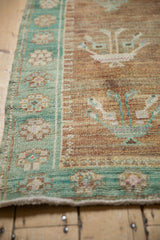 Vintage Distressed Oushak Square Rug / ONH item 13305