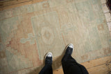 Vintage Distressed Oushak Rug / ONH item 13306