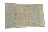 Vintage Distressed Oushak Rug / ONH item 13307