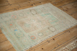 Vintage Distressed Oushak Rug / ONH item 13307