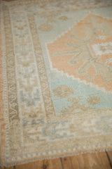 Vintage Distressed Oushak Square Rug / ONH item 13308