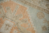 Vintage Distressed Oushak Square Rug / ONH item 13308