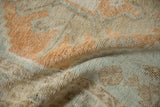 Vintage Distressed Oushak Square Rug / ONH item 13308