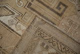 Vintage Distressed Kars Carpet / ONH item 13310