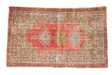 Vintage Distressed Oushak Rug / ONH item 13311