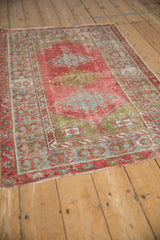 Vintage Distressed Oushak Rug / ONH item 13311