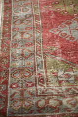 Vintage Distressed Oushak Rug / ONH item 13311