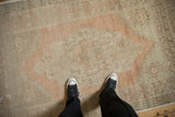 Vintage Distressed Oushak Rug / ONH item 13312