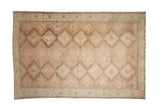 6.5x10 Vintage Distressed Oushak Carpet