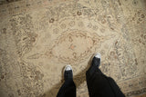Vintage Distressed Oushak Rug / ONH item 13317