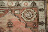Vintage Distressed Oushak Square Rug / ONH item 13318