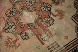 Vintage Distressed Oushak Square Rug / ONH item 13318