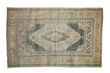 5.5x9 Vintage Distressed Oushak Carpet