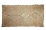 Vintage Distressed Kars Carpet / ONH item 13320