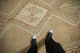 Vintage Distressed Kars Carpet / ONH item 13320