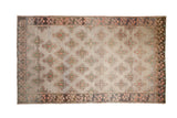Vintage Distressed Kurd Carpet / ONH item 13324