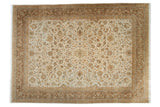 9.5x13.5 Indian Kashan Design Carpet