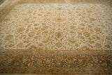 9.5x13.5 Indian Kashan Design Carpet