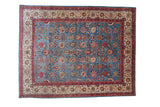 10x12.5 Vintage Tabriz Carpet