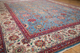 10x12.5 Vintage Tabriz Carpet