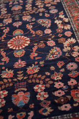 3.5x5 Antique Mohajeran Sarouk Rug