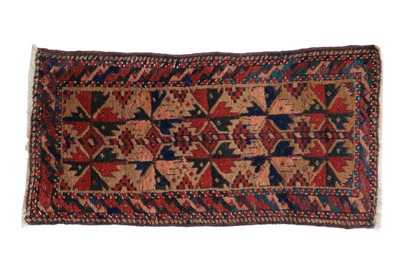 1.5x3 Vintage Belouch Rug Mat