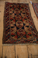 1.5x3 Vintage Belouch Rug Mat