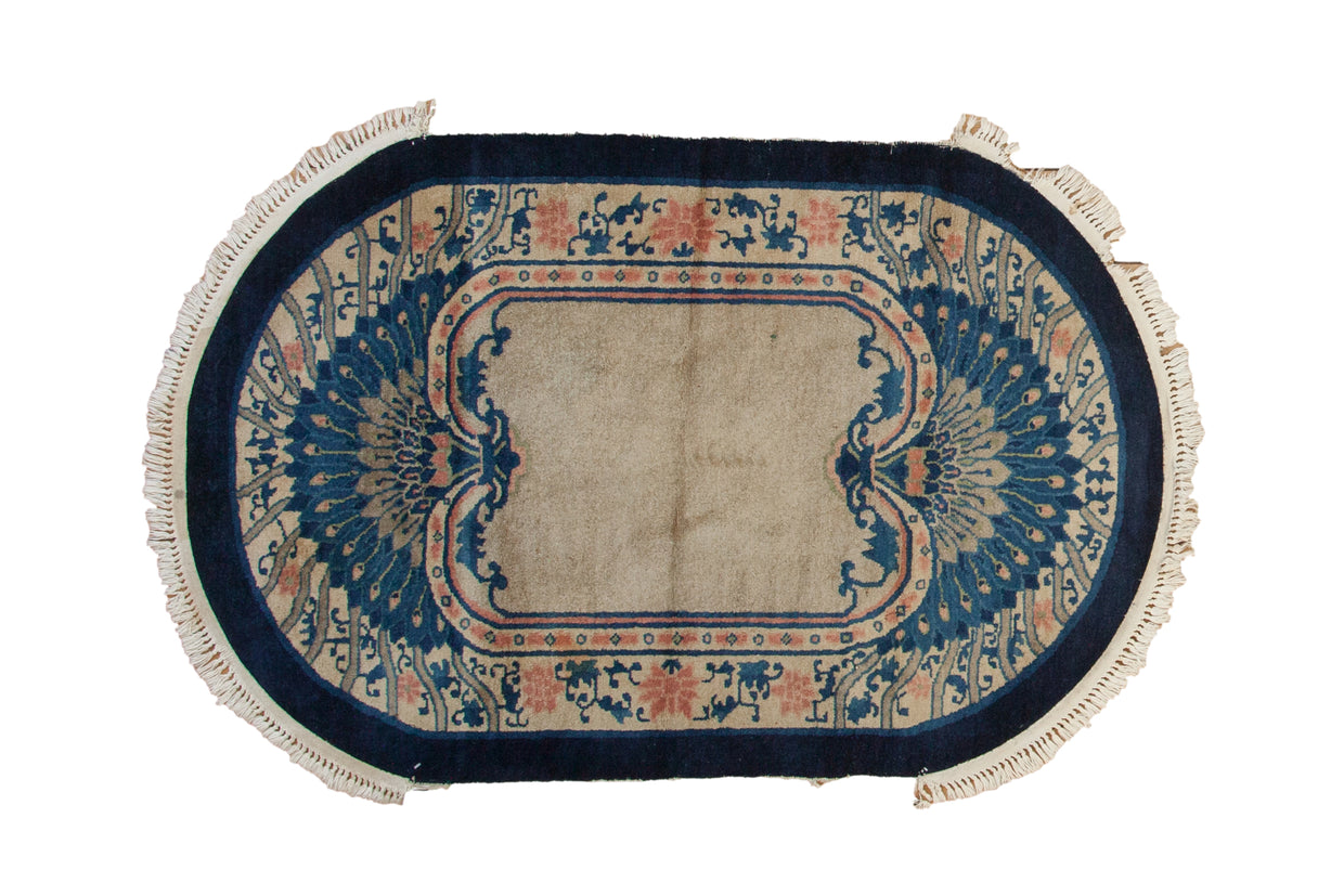 3x5 Antique Peking Rug