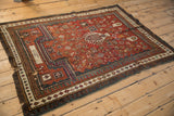 4x5.5 Antique Kazak Rug