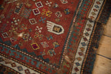 4x5.5 Antique Kazak Rug