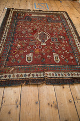 4x5.5 Antique Kazak Rug