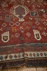 4x5.5 Antique Kazak Rug