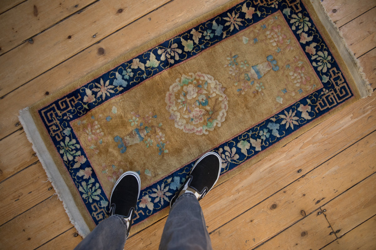 2x4 Vintage Art Deco Rug Runner