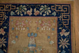 2x4 Vintage Art Deco Rug Runner
