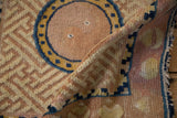 2x2 Antique Ningxia Square Rug Mat