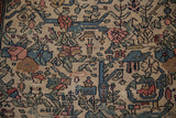 4.5x7.5 Antique Bibikabad Rug