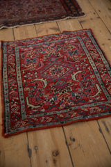 1.5x2 Antique Bakshaish Square Rug Mat
